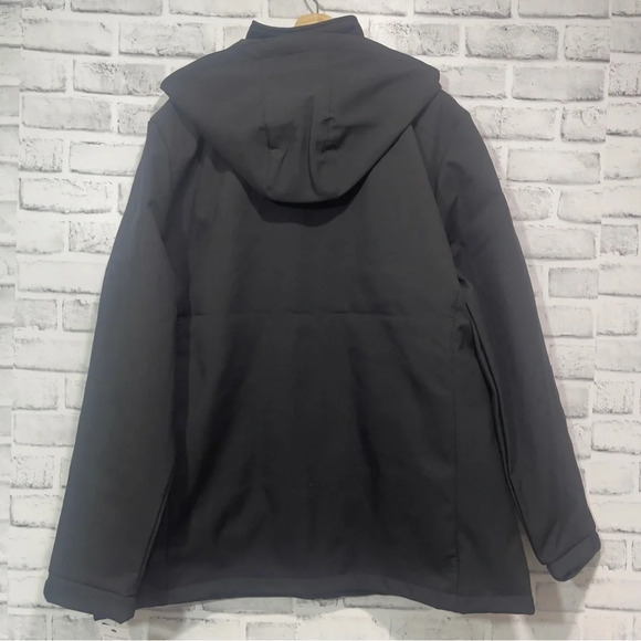 NFL Bengals 3 Layer Soft Shell Bonded Jacket Removable Hood NWT XL - Picture 14 of 15